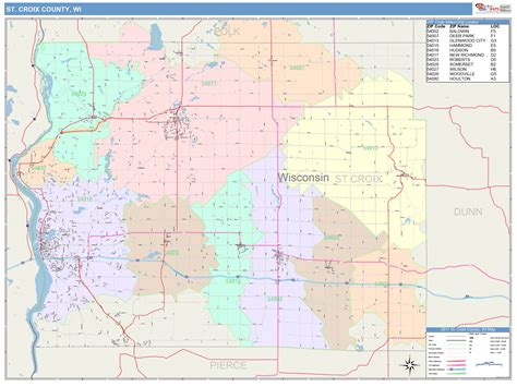 St Croix County Property Map
