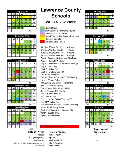 St Lawrence University Academic Calendar