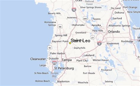 St Leo Florida Map
