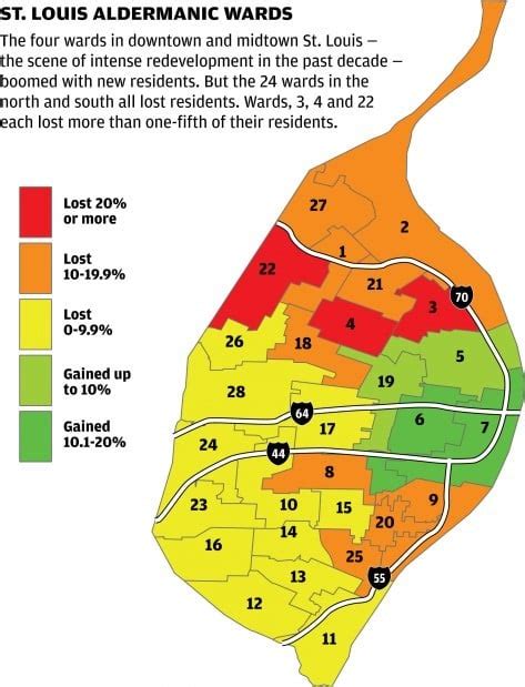 St Louis Ward Map