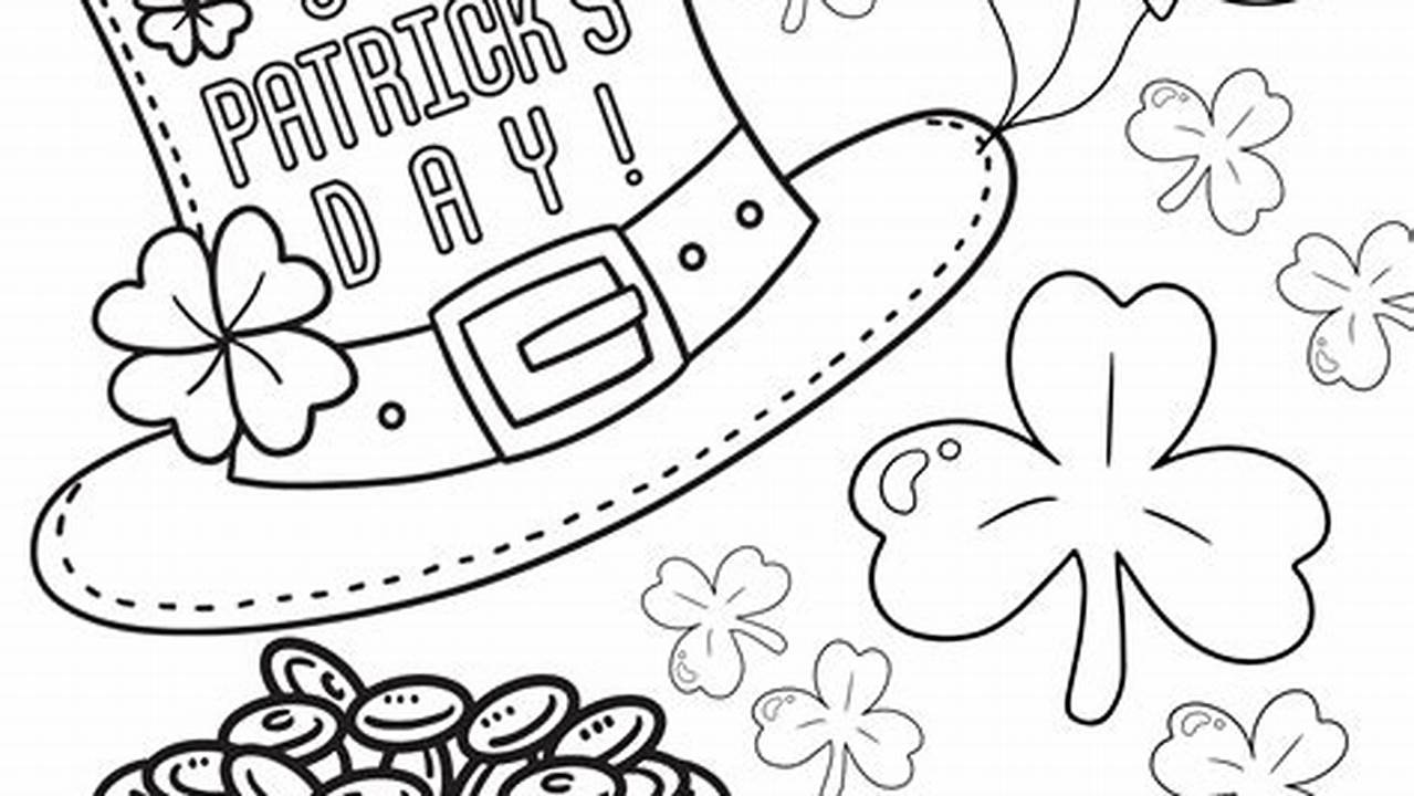 St Patty'S Day Coloring Pages Printable