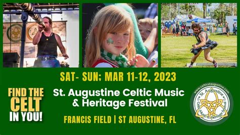 St Augustine Live Music Calendar