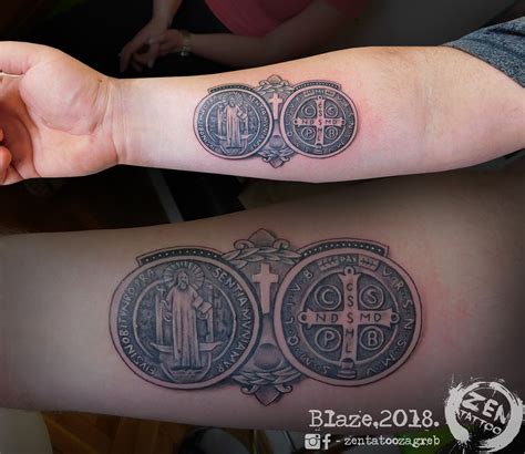 St Benedict Tattoo