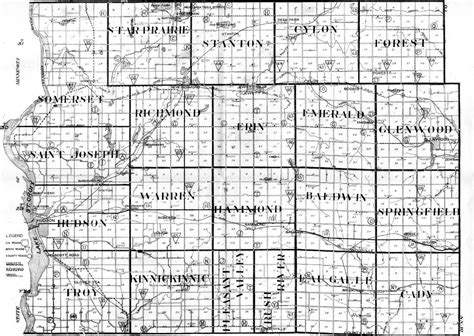 St Croix County Property Map