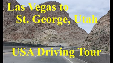 St George Driving Tour Route