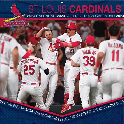 St Louis Cardinals 2024 Calendar