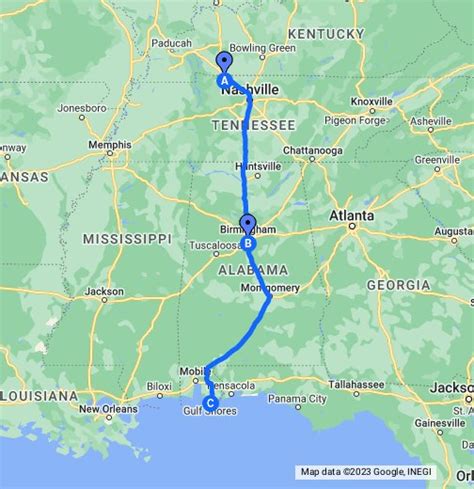 St Louis To Gulf Shores Alabama Drive Time