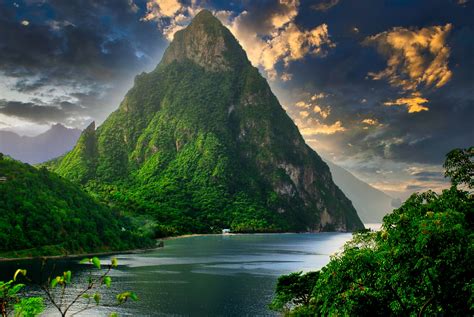 St Lucia Pitons