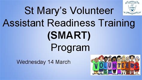 St Mary'S Volunteer Program