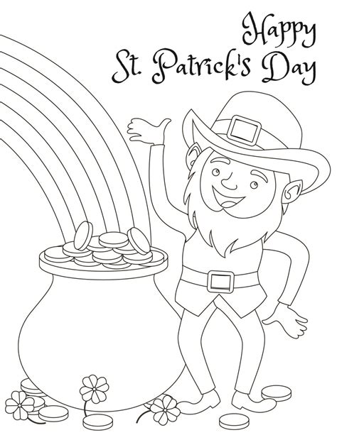 St Patricks Day Coloring Pages Printable