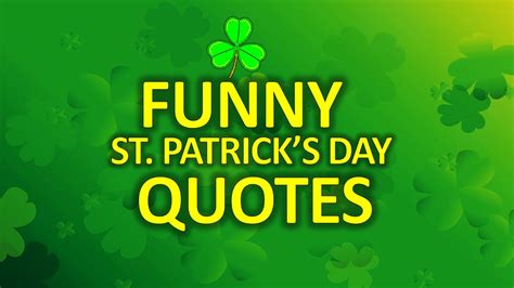 St Patricks Day Funny Quotes
