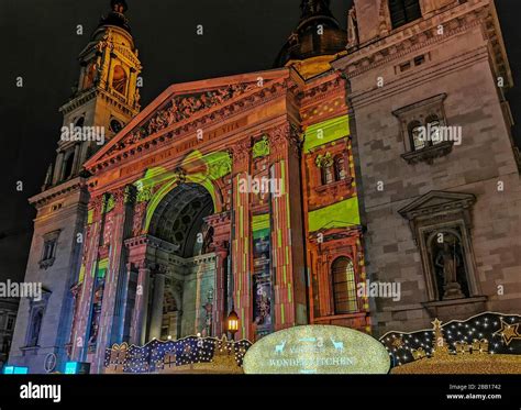 St Stephen Basilica Light Show
