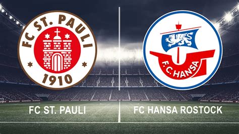 St. Pauli gegen Hansa Rostock