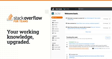 Stack Overflow support