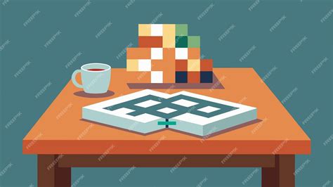 Stack of completed crossword puzzles