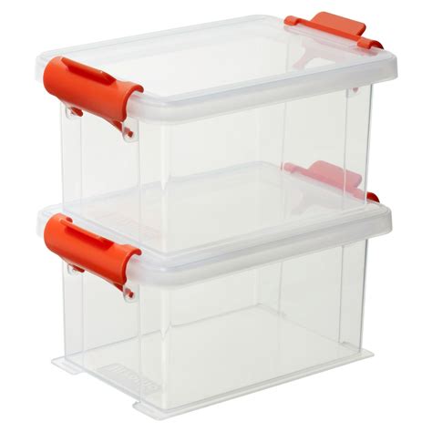 Life Story Clear Stackable Closet & Storage Box 55 Quart Containers, (6 Pack) eBay