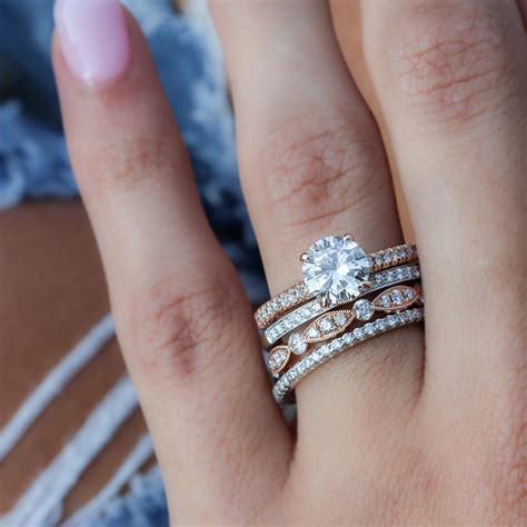 Enhance Your Wedding Look with Trendy Stackable Wedding Bands
