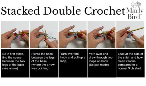Stacked Double Crochet