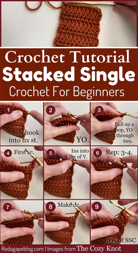Stacked Single Crochet