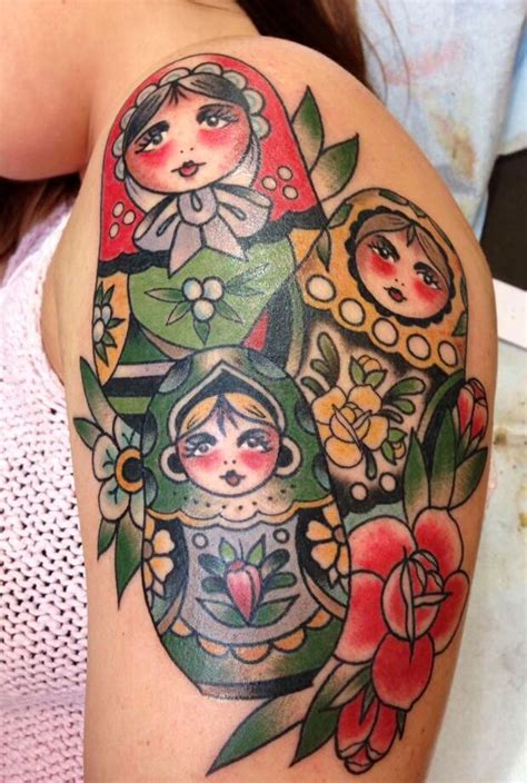 Stacking Doll Tattoos