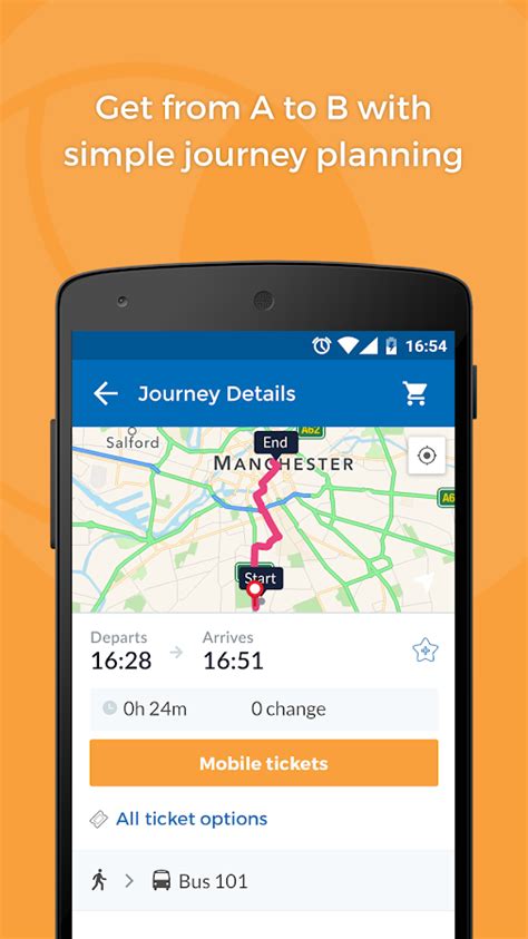 Stagecoach Bus Tracker App Integration with wearable devices