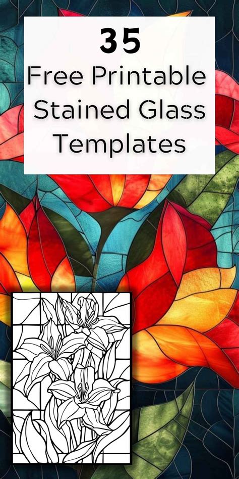 Stained Glass Printables