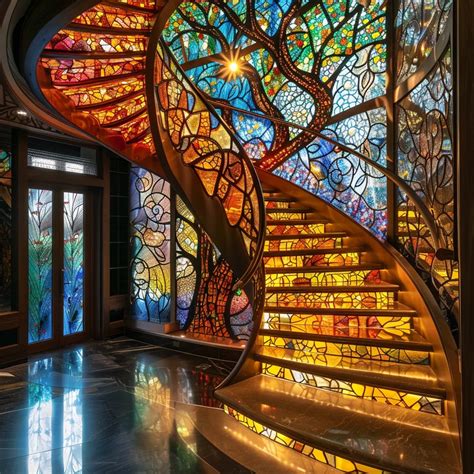 Stained Glass Steps