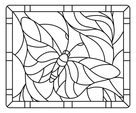 Stained Glass Templates Free