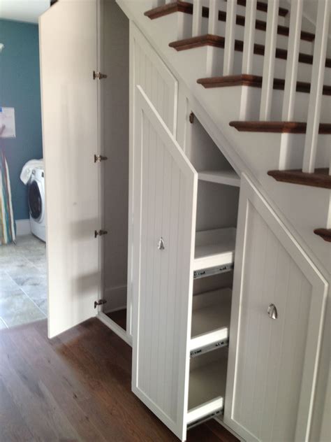 Maximizing Your Space With Stair Bottom Storage