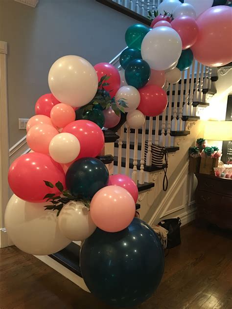 Stair Garland Balloons: Add Some Fun And Color To Your Home