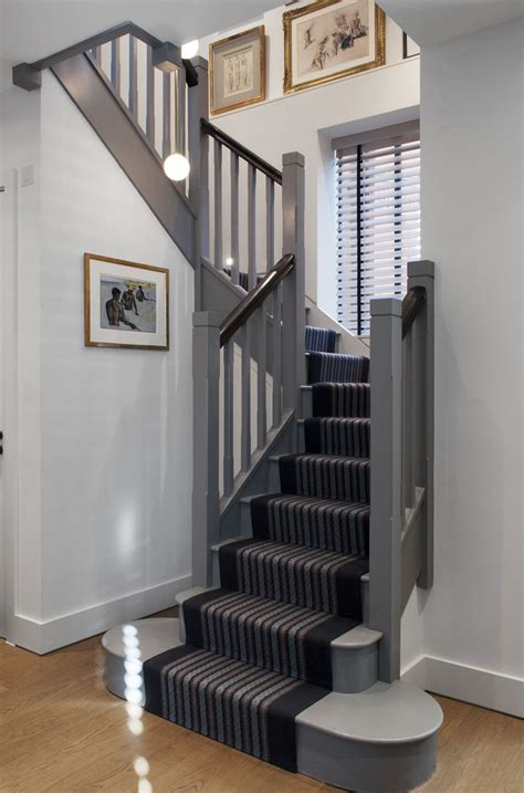 Stair Panelling With Grey Carpet: A Stylish And Practical Choice