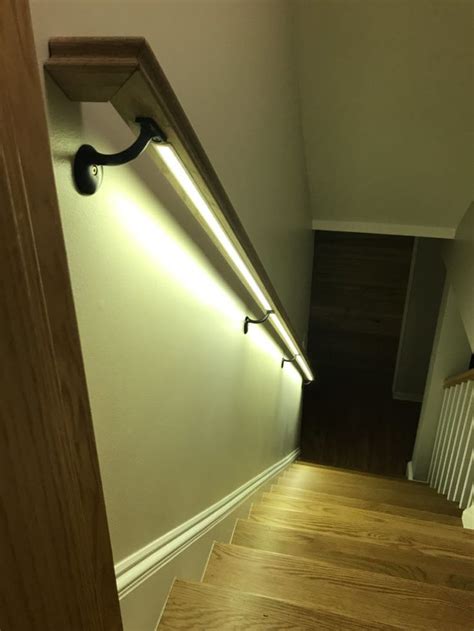 Stair Railing With Lights: A Modern Way To Illuminate Your Home
