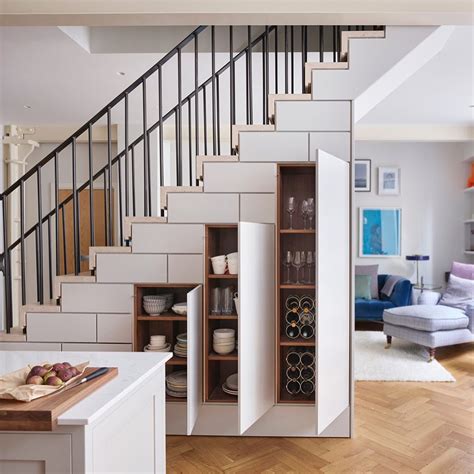 Maximizing Space With Stair Storage For Small Homes