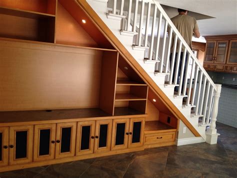 Stair Storage With Tv: The Ultimate Space-Saving Solution
