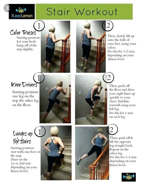 Stair Workout At Home For Beginners