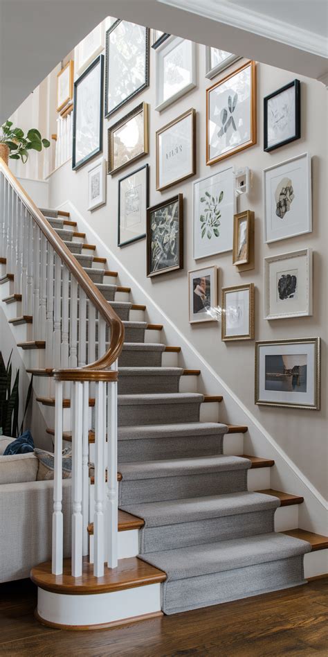 Staircase Gallery Wall Magic