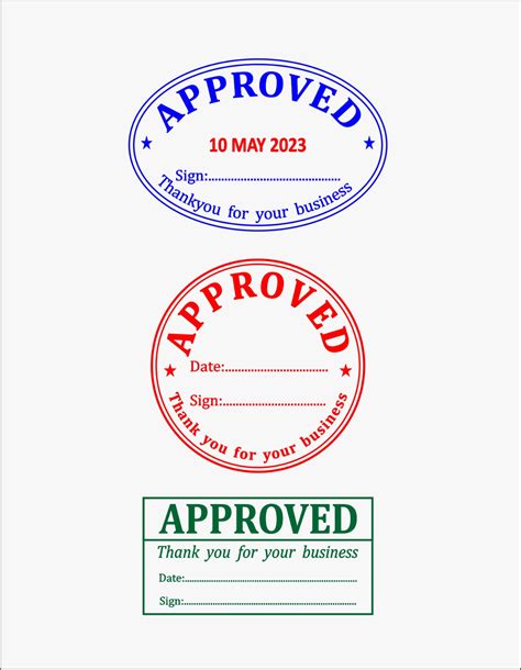 Stamp Of Approval Image