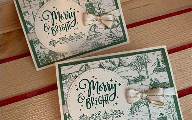 Stamped Christmas Cards