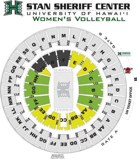 Stan Sheriff Center Seating Chart
