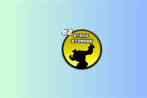 Stand Storage Slot 1 - Roblox