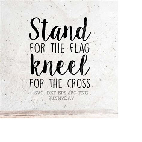 Download Stand for the Flag Kneel at the... DXF Files
