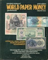 Standard Catalog Of World Paper Money General Issues