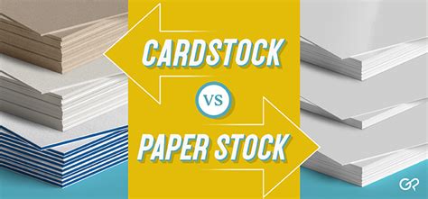 Standard Copy Paper vs. Cardstock