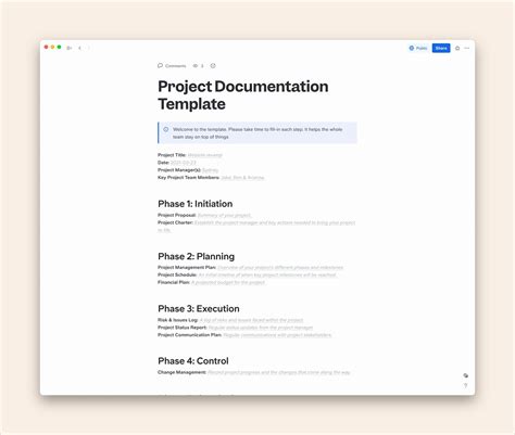 Standardizing Your Documentation Format