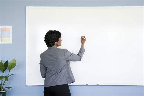 Standing At A Whiteboard