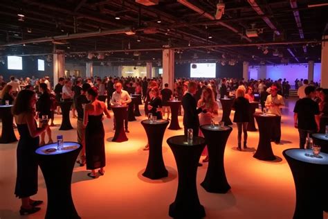 Standing for reception event