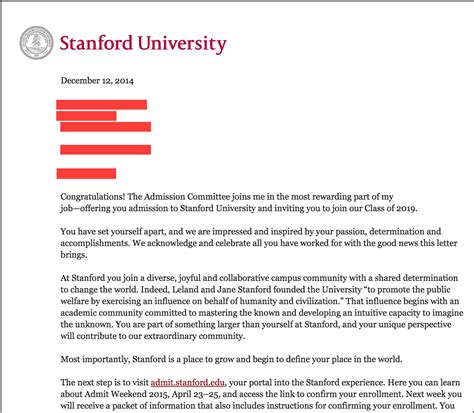 Stanford MBA Letter of Recommendation