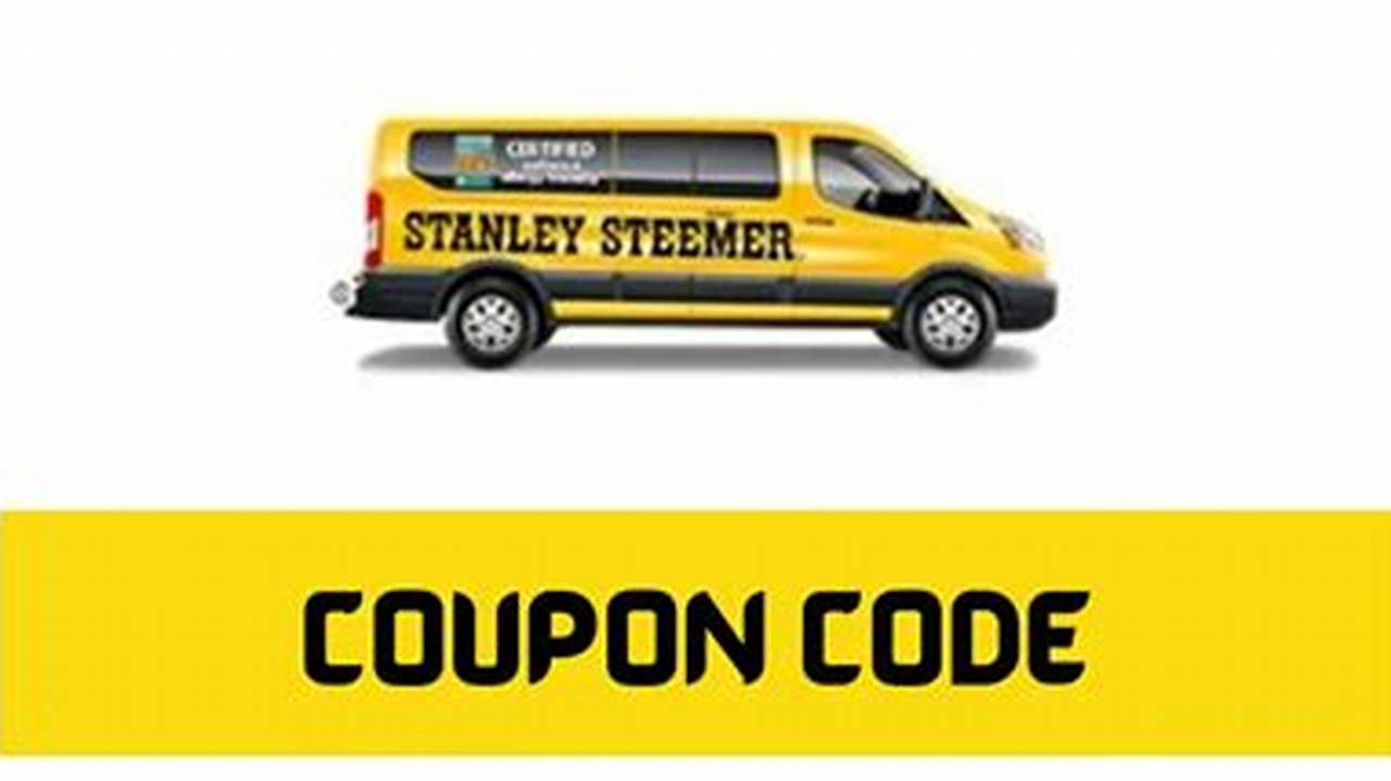 Stanley Steemer Promo Code 2024