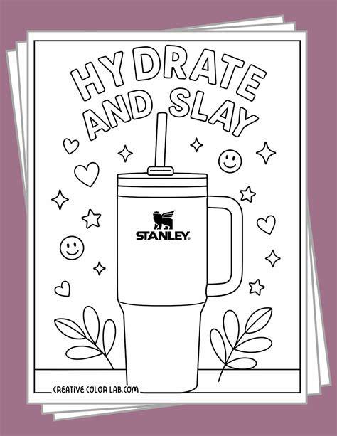 Stanley Coloring Pages