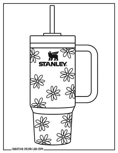 Stanley Cup Coloring Pages